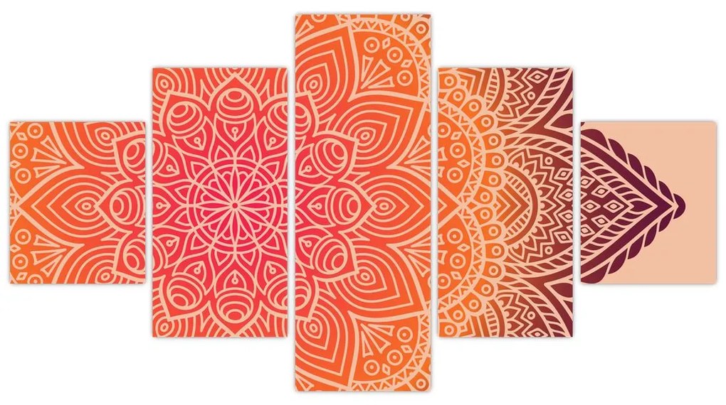 Obraz - Mandala sztuka (125x70 cm)