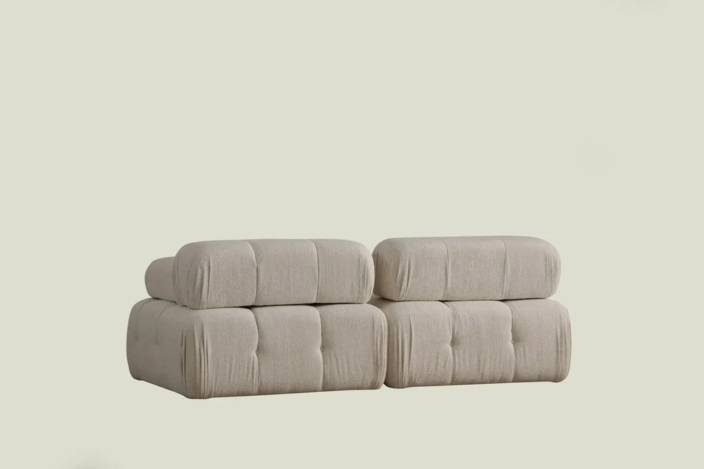 Sofa Doblo 2 kremowa Bouclette