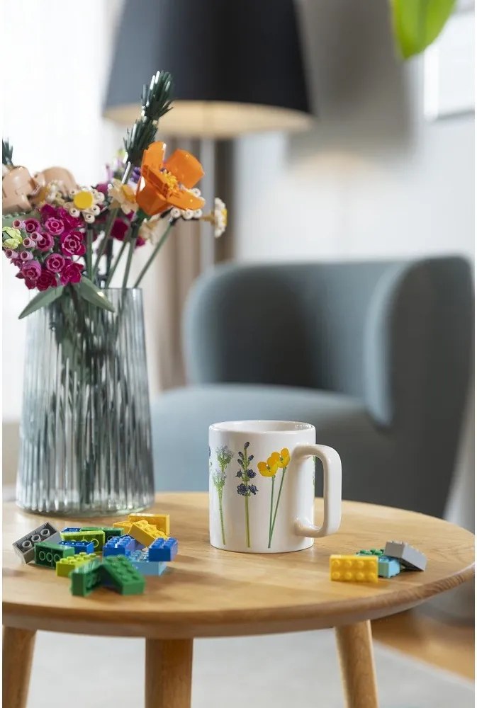 Biały ceramiczny kubek dla dzieci 300 ml Meadow Flowers – LEGO®