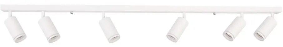 Oprawa punktowa PIPE 6xGU10/10W/230V biała