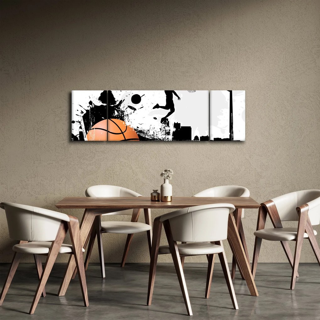 Obraz - Koszykarz (170x50 cm)