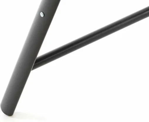 Zestaw dwóch regulowanych krzeseł ogrodowych - czarny