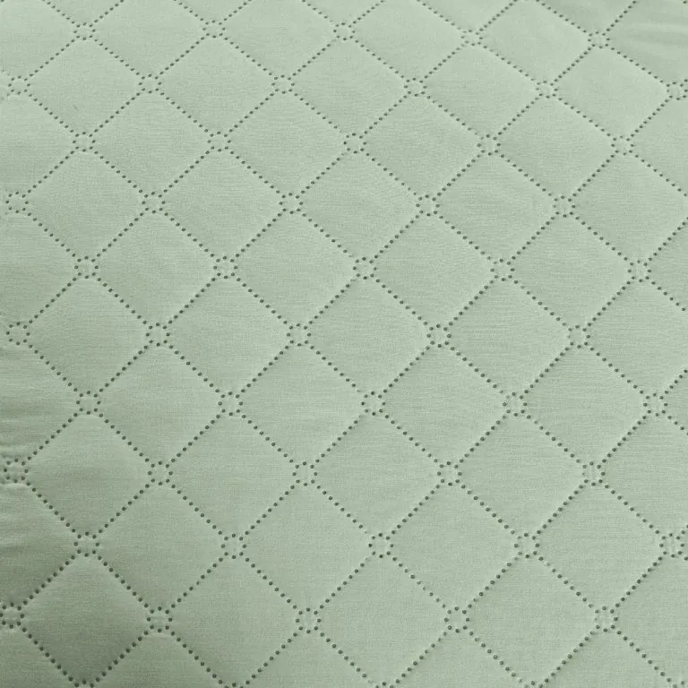 Narzuta na łóżko MICROVELLE, zielony Rozmiar: 220 x 240 cm