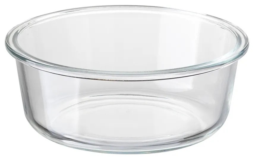 Florina Pojemnik szklany z bambusową pokrywką Clavato, 390 ml, S