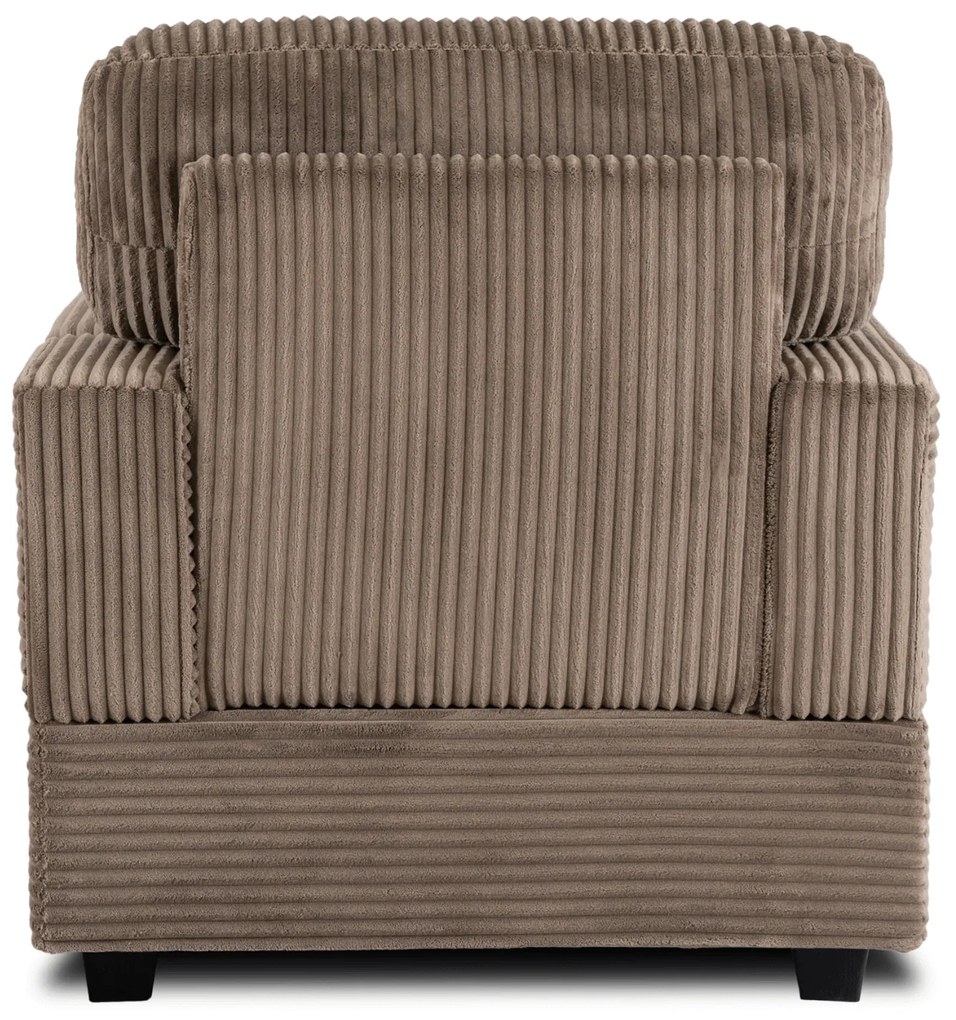 Fotel Wypoczynkowy Sofa NEO Beżowy Sztruksowy Nowoczesny