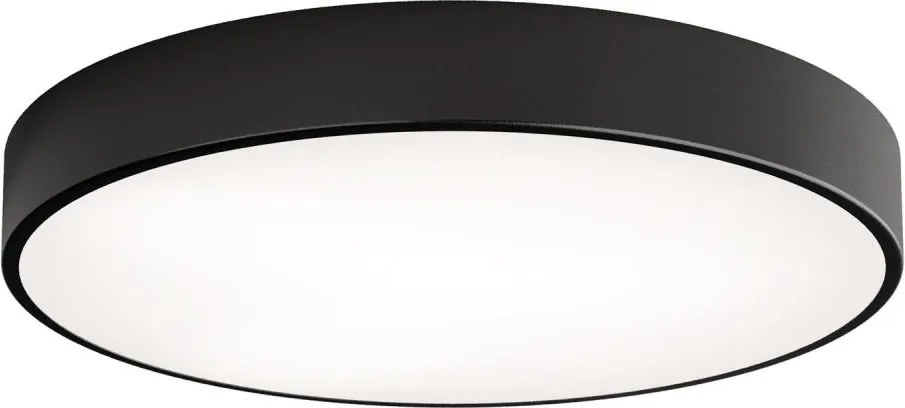 Oprawa sufitowa z czujnikiem CLEO 5xE27/24W/230V Ø 60 cm czarna