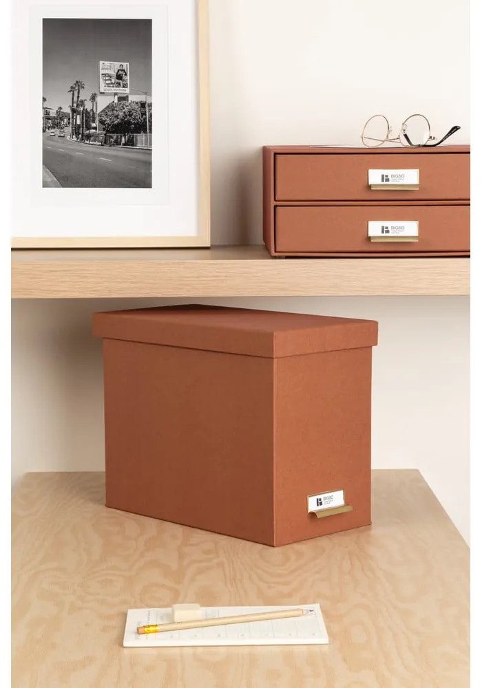 Kartonowy organizer na dokumenty Johan Restore Paper Laminate – Bigso