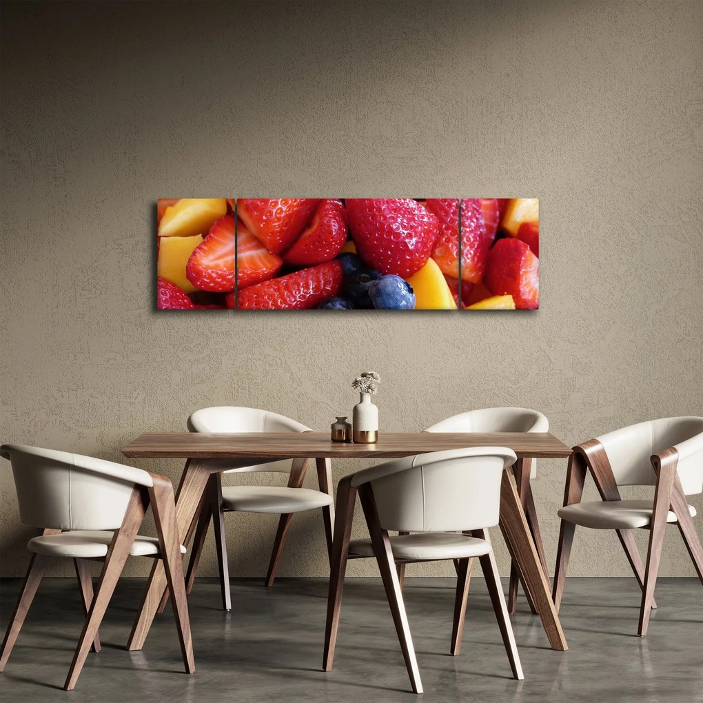 Obraz owoców (170x50 cm)