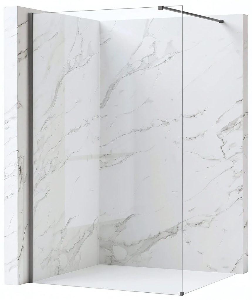 Kabina prysznicowa Walk-In Rea Flexi Transparent / Tytan 120