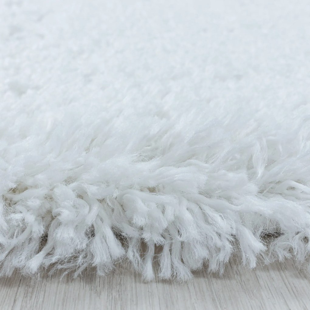 Dywan shaggy Fluffy Super Soft biały 120 cm x 170