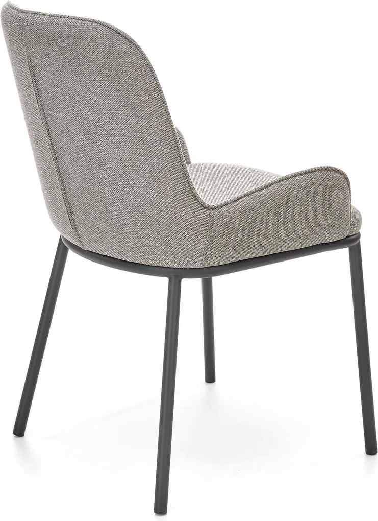 Krzesło do jadalni z niskimi podłokietnikami K481