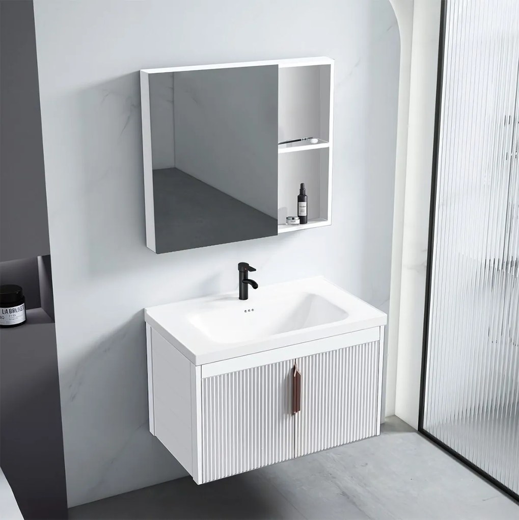 Zestaw mebli łazienkowych z Umywalką Astor 60cm Biały