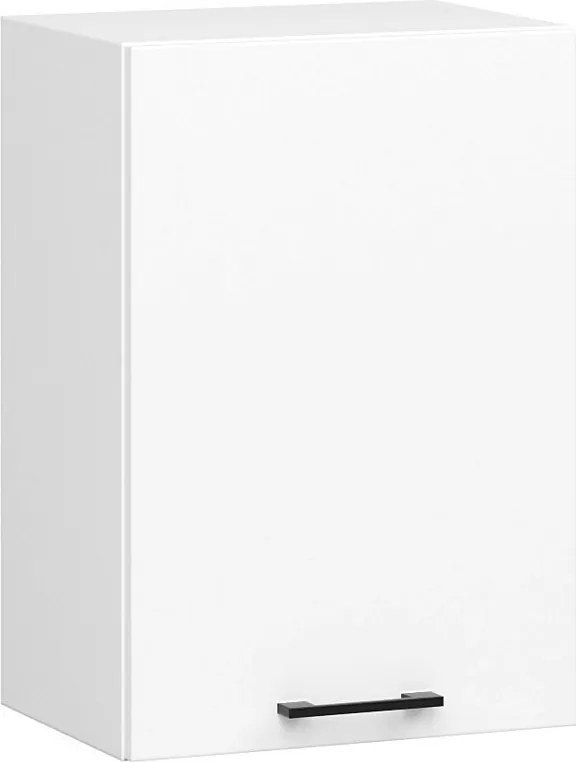 Szafka kuchenna AKORD W50 system OLIWIA Biała 50 cm 1 drzwi kolor Biały mat 2 półki 50x30x58 cm