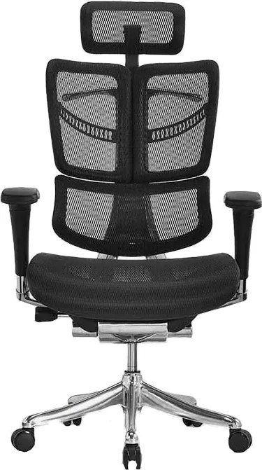Fotel ergonomiczny z siatki ErgoFly Fly, zgodny z normą BHP