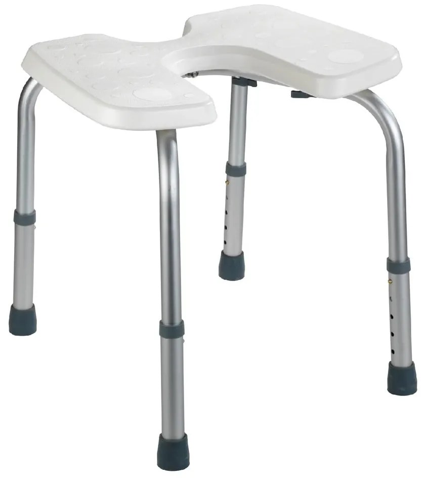 Taboret pod prysznic Wenko Hygienic Stool White, 53x46 cm
