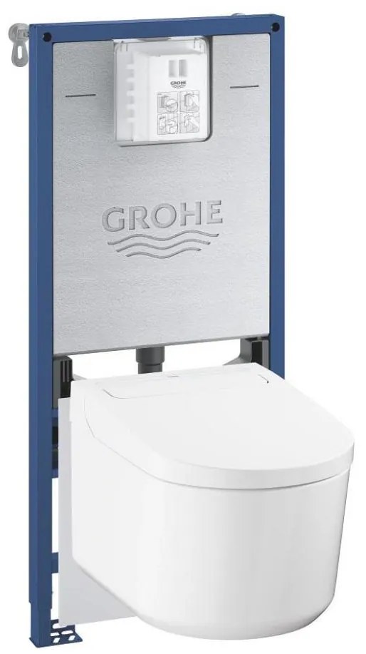 GROHE 36509SH0 - Zestaw 4 w 1 RAPID SLX 1,13 m stal nierdzewna