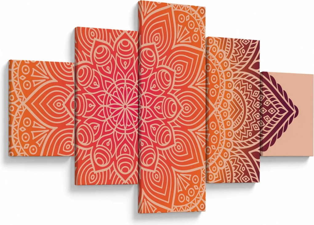 Obraz - Mandala sztuka (125x70 cm)