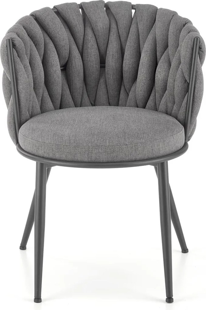 Krzesło z plecionym oparciem K516