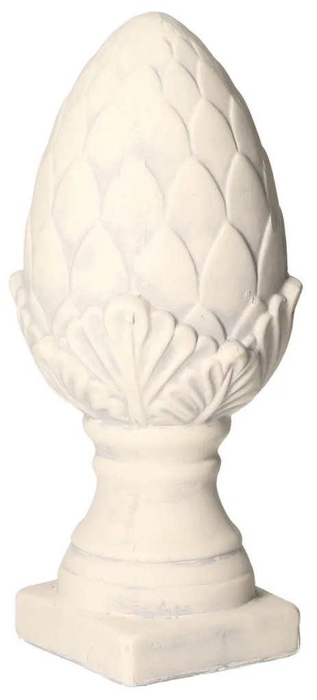 Dekoracja Cone 32cm white