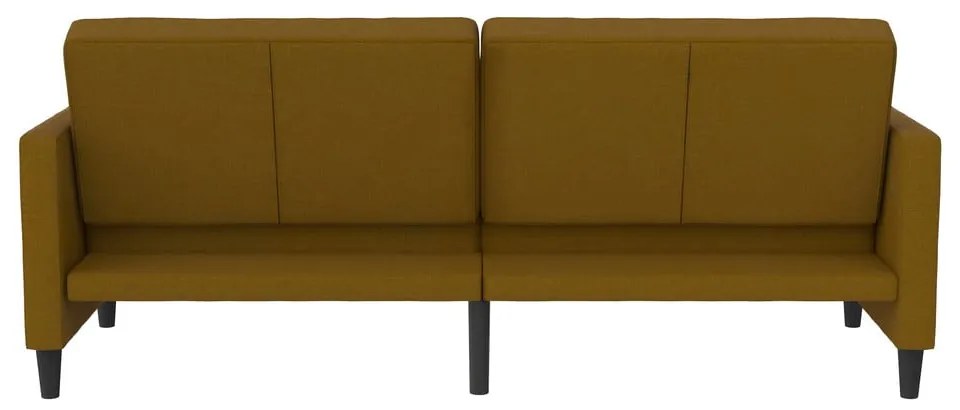 Żółta rozkładana sofa 86 cm Presley – Støraa