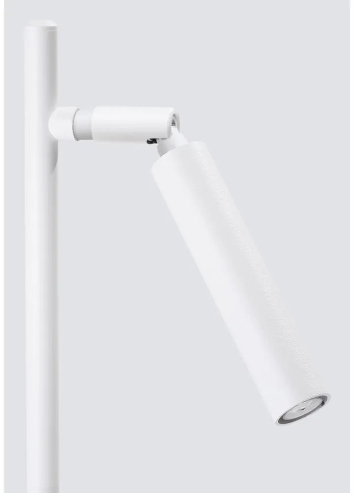 Biała lampa stołowa (wysokość 43 cm) Fideus – Sollux