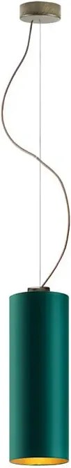 Lampa wisząca regulowana na złotym stelażu E6-K89