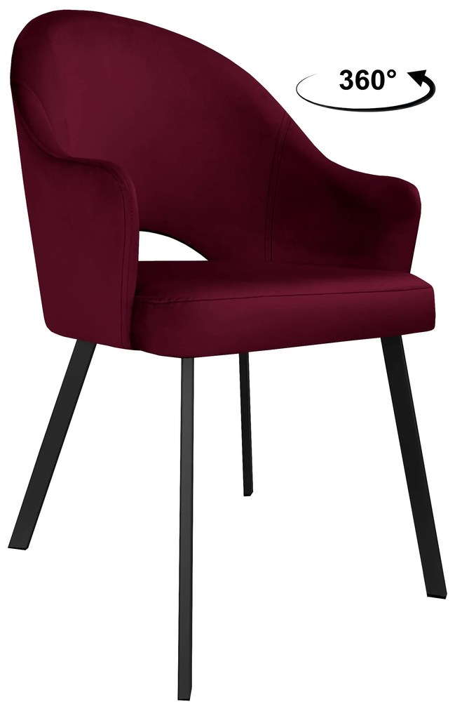 Krzesło obrotowe Velvet podstawa Profil czarna MG02