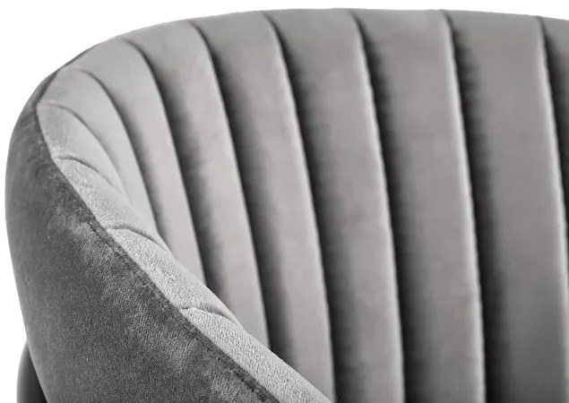 Szare nowoczesne krzesło D3-Z65