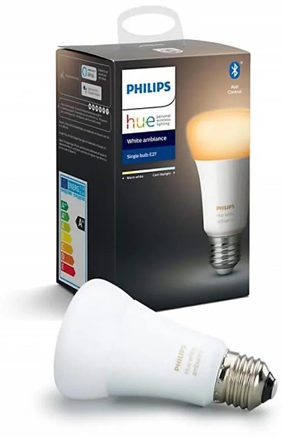 LED Ściemnialna żarówka Philips Hue WHITE AMBIANCE E27/8W/230V 2200-6500K