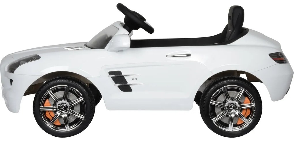 Buddy Toys BEC 7110 Elektryczny samochód MercedesBenz SLS, biały