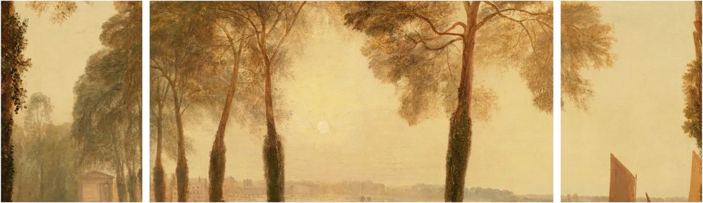Obraz - Joseph Mallord William Turner, Mortlake Terrace, reprodukcje (170x50 cm)