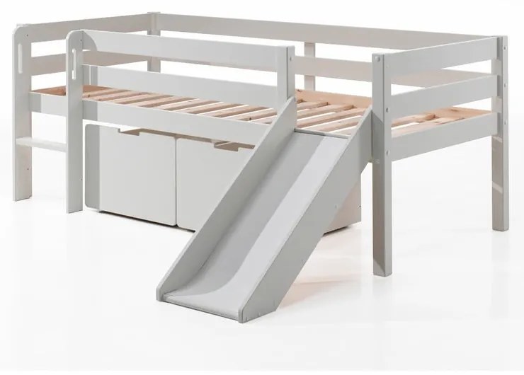 Białe szuflady pod łóżko dziecięce 2 szt. Pino – Vipack