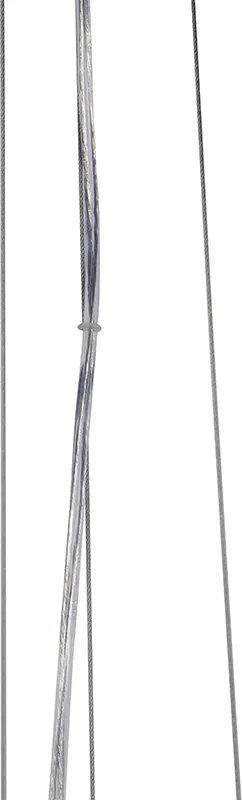 Industrialna lampa wisząca czarna ze złotem 70 cm - Magna