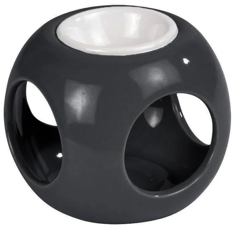 Kominek ceramiczny w formie kostki, wys. 6 cm