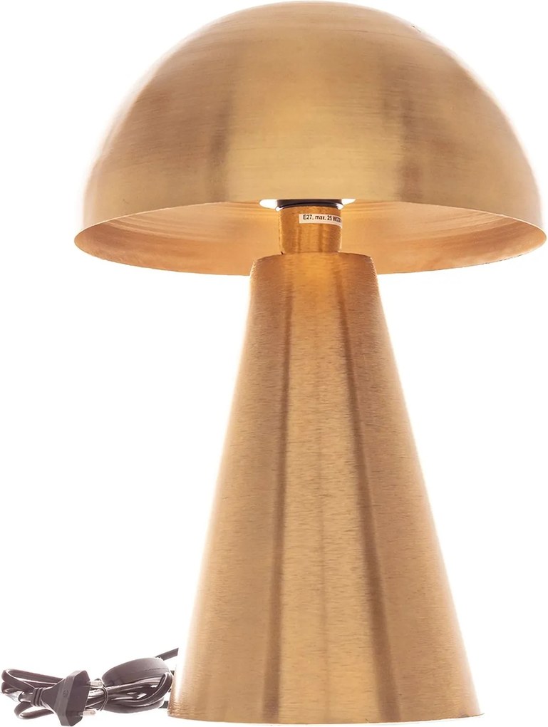 Lampa stołowa Mushroom Gold 48cm