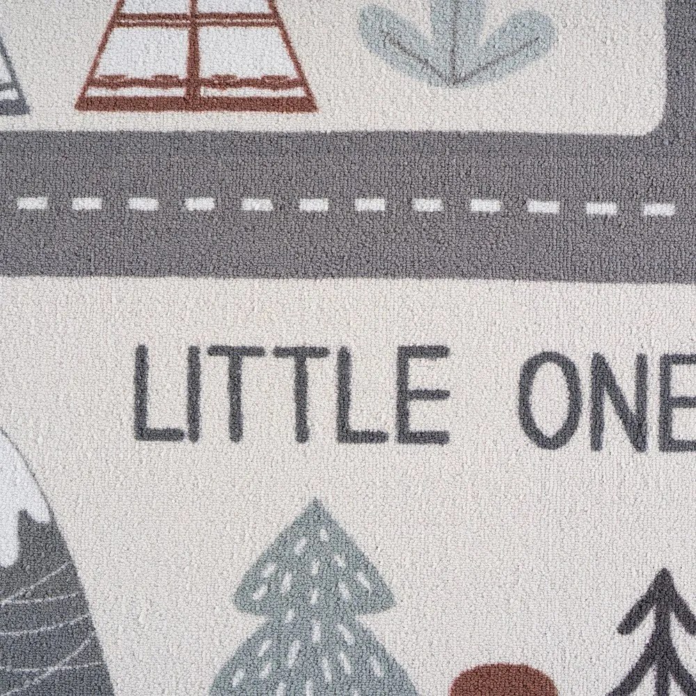 Kremowy dywan dziecięcy odpowiedni do prania ø120 cm Coco 1134 – Ayyildiz Carpets