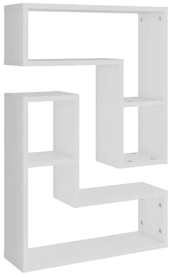 Komplet 2 Nowoczesny Półek Ściennych C1-C10