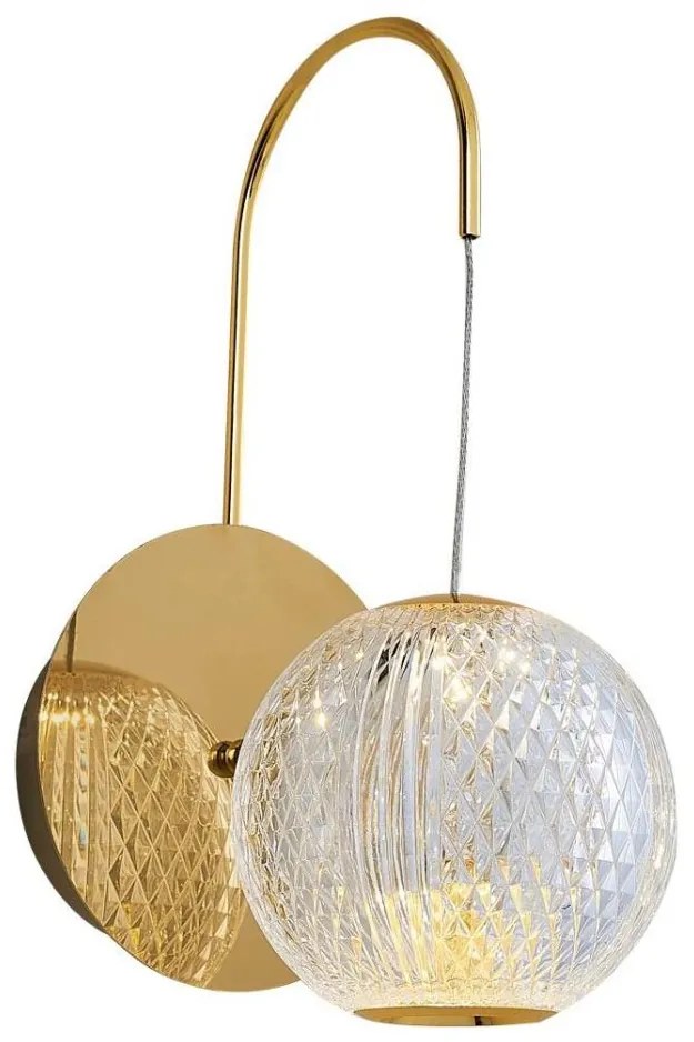 Lampa ścienna LED CREMONA LED/5W/230V 3000K złota