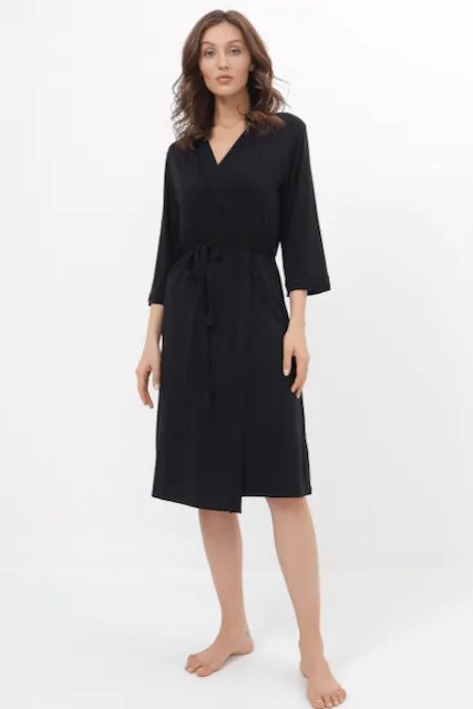 Koszula nocna damska ERICA ze szlafrokiem Różowy M