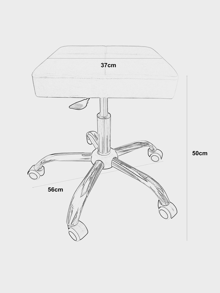 Fotel stołek obrotowy biurowy MAX MG33