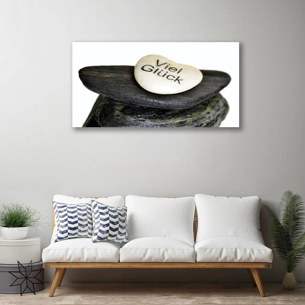 Obraz drukowany na płótnie Artystyczny Układ Kamieni