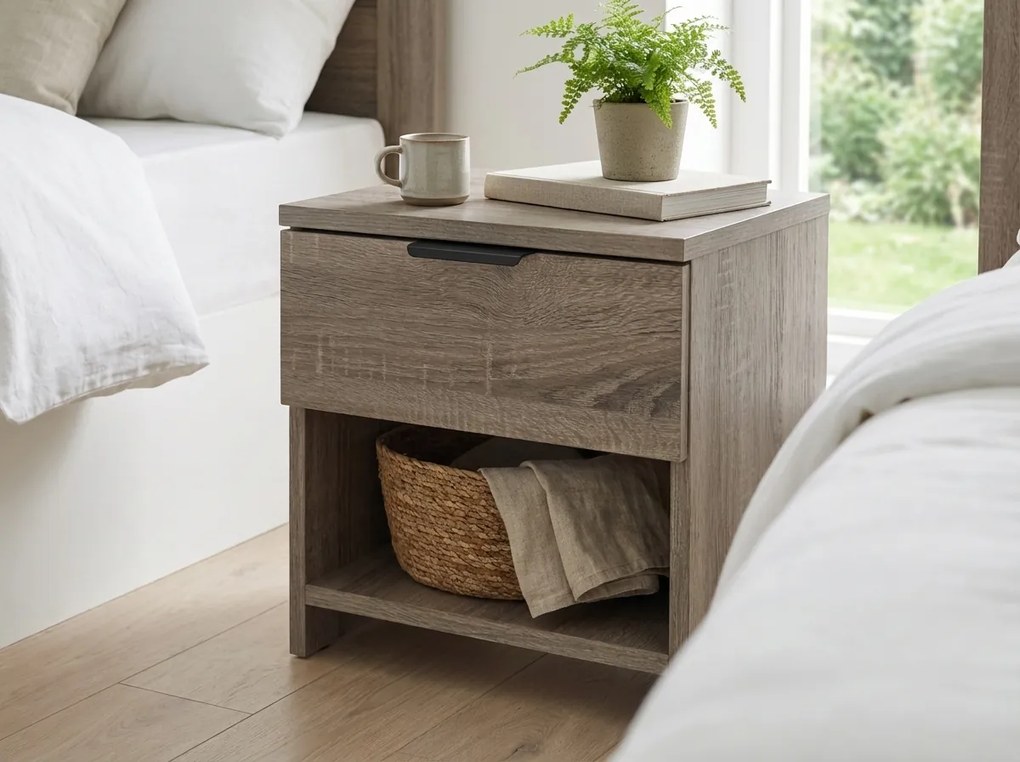 Stolik nocny HAVANA dąb truflowy