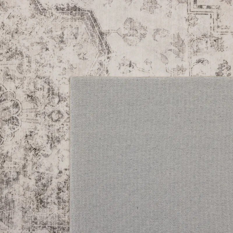 Dywan vintage INKA Medalion z Efektem Postarzenia Beżowy 200 cm x 290 cm