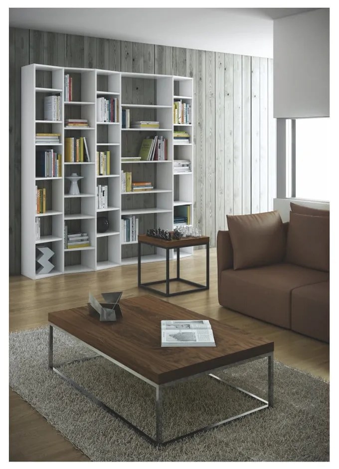 Biały regał 216x224 cm Valsa – TemaHome
