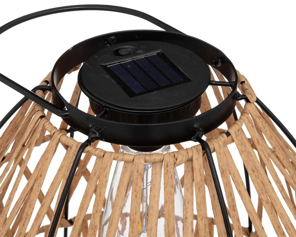 Lampion solarny na balkon Esha, wys. 32,5 cm