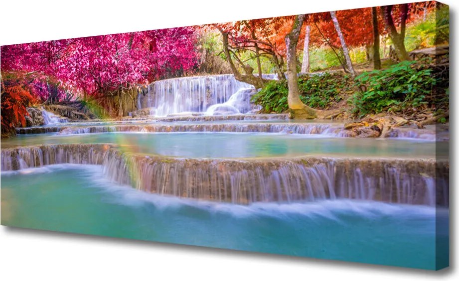 Fotoobraz na płótnie Kaskada Czystej Wody