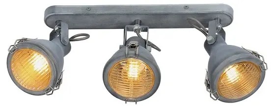 Potrójna loftowa lampa sufitowa na listwie - V096-Oleander
