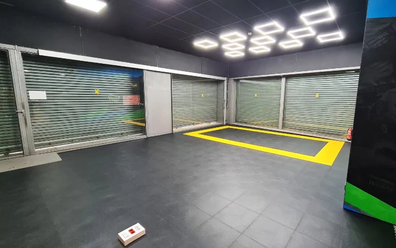 Element narożny Fortelock Invisible Classic, 145 x 145 mm, grafit/skóra węża