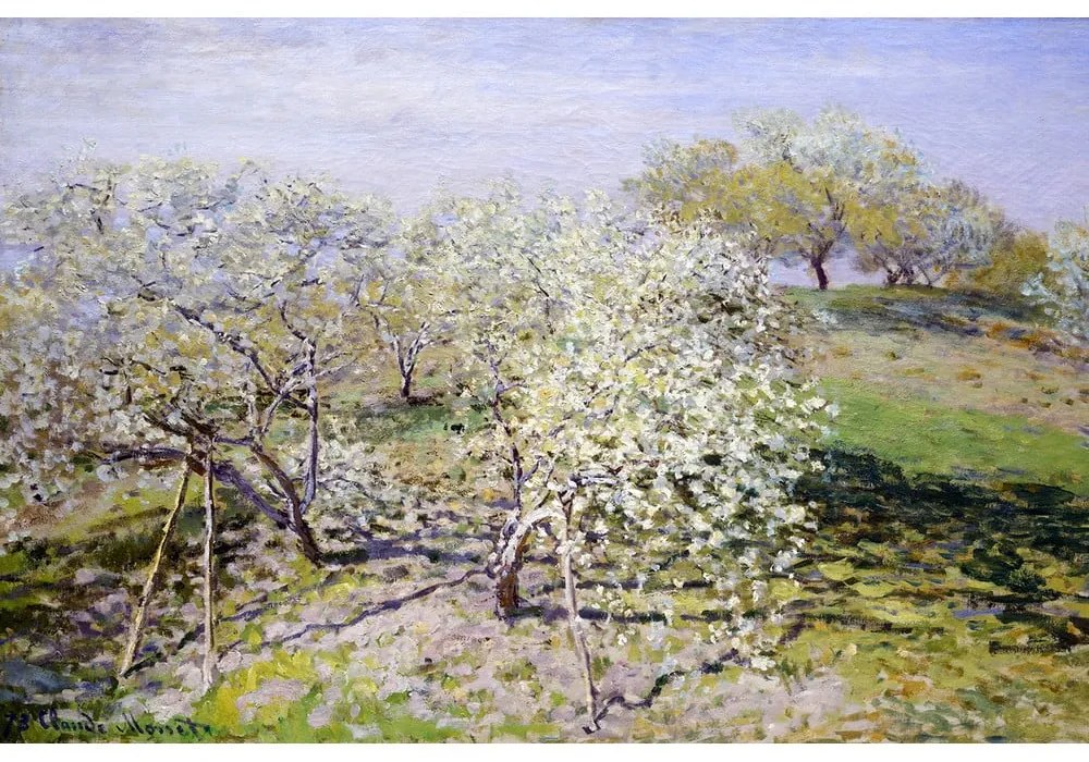 Reprodukcja obrazu Claude'a Moneta – Spring, 90x60 cm