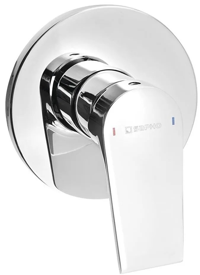 Sapho - Bateria prysznicowa podtynkowa KAI cm chrom błyszczący